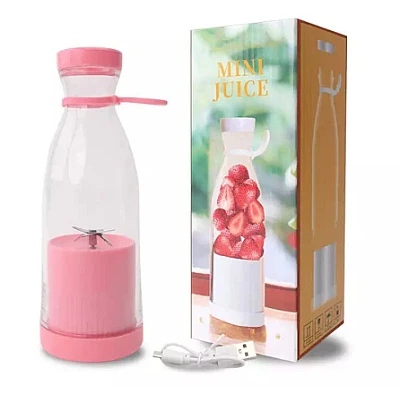 Mini blender portabil smoothie si shake incarcare usb 6 lame otel Inoxidabil 380 ml Mini blender portabil smoothie si shake incarcare usb 6 lame otel Inoxidabil 380 ml