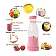 Mini blender portabil smoothie si shake incarcare usb 6 lame otel Inoxidabil 380 ml Mini blender portabil smoothie si shake incarcare usb 6 lame otel Inoxidabil 380 ml
