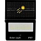 Lampa solara de perete IP67 cu 126 LED pentru exterior CB LD180 126