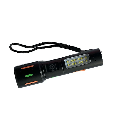 Lanterna de mana LED reincarcabila CB 505A TG cu incarcare USB