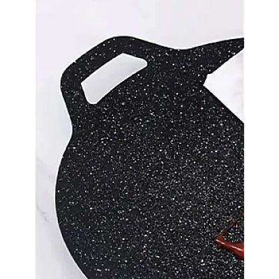 Plita Japoneza rotunda cu manere placa grill antiaderenta diametrul 28 cm