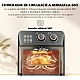 Friteuza cu aer cald retro (cuptor electric) cu prajitor de paine cuptor cu convectie de 12 l pentru casa Friteuza cu aer cald retro (cuptor electric) cu prajitor de paine cuptor cu convectie de 12 l pentru casa