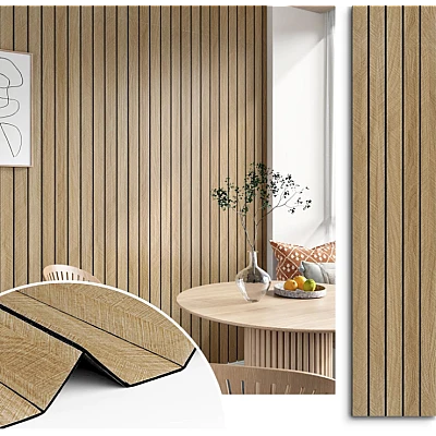 Set 5 placi de tapet autoadeziv imitatie RIFLAJ 30x60 cm lemn natural Set 5 placi de tapet autoadeziv imitatie RIFLAJ 30x60 cm lemn natural