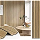 Set 5 placi de tapet autoadeziv imitatie RIFLAJ 30x60 cm lemn natural Set 5 placi de tapet autoadeziv imitatie RIFLAJ 30x60 cm lemn natural