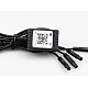 Kit 6 lumini ambientale auto pentru grila RGB 12V cu aplicatie Kit 6 lumini ambientale auto pentru grila RGB 12V cu aplicatie