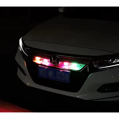 Set 2 mini stroboscope LED Wireless cu magnet acumulator si telecomanda pentru Auto Moto si Biciclete Set 2 mini stroboscope LED Wireless cu magnet acumulator si telecomanda pentru Auto Moto si Biciclete