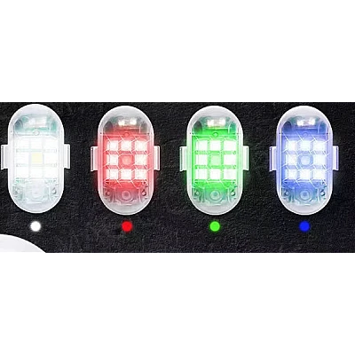 Set 2 mini stroboscope LED Wireless cu magnet acumulator si telecomanda pentru Auto Moto si Biciclete Set 2 mini stroboscope LED Wireless cu magnet acumulator si telecomanda pentru Auto Moto si Biciclete
