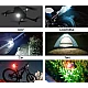Set 2 mini stroboscope LED Wireless cu magnet acumulator si telecomanda pentru Auto Moto si Biciclete Set 2 mini stroboscope LED Wireless cu magnet acumulator si telecomanda pentru Auto Moto si Biciclete