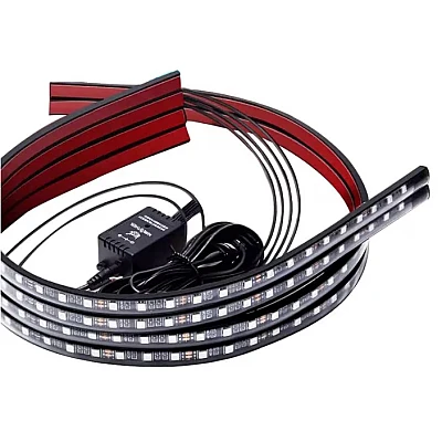 Kit lumina ambientala auto 90 X 120 cm pentru exterior sub masina RGB Kit lumina ambientala auto 90 X 120 cm pentru exterior sub masina RGB