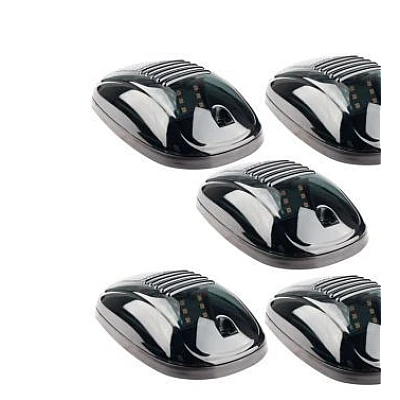 Set 5 Lampi Auto LED pentru Plafon Interior Alimentare 12V Culoare Galben