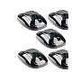 Set 5 Lampi Auto LED pentru Plafon Interior Alimentare 12V Culoare Galben