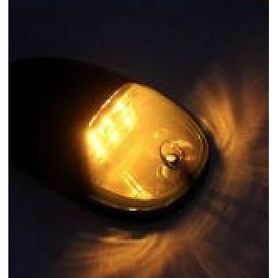 Set 5 Lampi Auto LED pentru Plafon Interior Alimentare 12V Culoare Galben