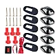 Set 5 Lampi Auto LED pentru Plafon Interior Alimentare 12V Culoare Galben