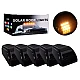 Set 5 Lampi Auto LED pentru plafon auto incarcare SOLARA Culoare Galbena exterior