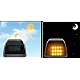 Set 5 Lampi Auto LED pentru plafon auto incarcare SOLARA Culoare Galbena exterior
