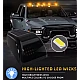 Set 5 Lampi Auto LED pentru plafon auto incarcare SOLARA Culoare Galbena exterior
