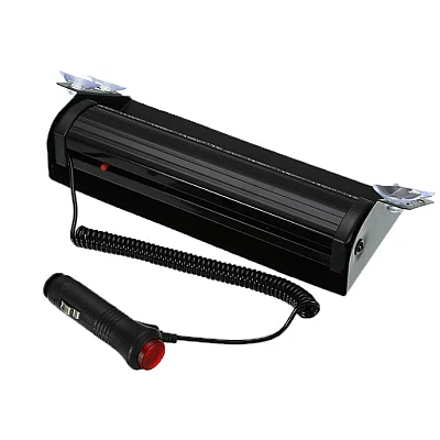 Stroboscop led auto 8 LED parbriz cob rosu albastru