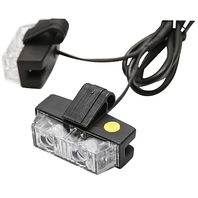 Set 8 stroboscoape auto cu 2 LED lumina galbena 12V Set 8 stroboscoape auto cu 2 LED lumina galbena 12V