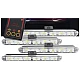 Set 8 lumini stroboscop galbene 6 LED grila telecomanda 12V Set 8 lumini stroboscop galbene 6 LED grila telecomanda 12V