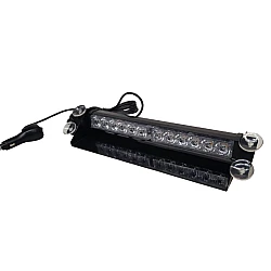 Stroboscop led auto 12 LED parbriz cob rosu albastru