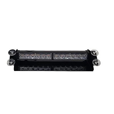 Stroboscop led auto 12 LED parbriz cob rosu albastru Stroboscop led auto 12 LED parbriz cob rosu albastru