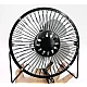 Set 2 ventilatoare portabile de birou cu incarcare USB Sanhuai A816 Set 2 ventilatoare portabile de birou cu incarcare USB Sanhuai A816