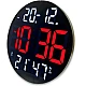 Ceas digital cu termometru CGH 8011 de 30 cm cu telecomanda