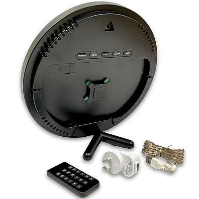 Ceas digital cu termometru CGH 8011 de 30 cm cu telecomanda