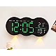 Ceas de masa sau perete digital LED 2808 cu lumina ambientala calda si functie de numaratoare inversa