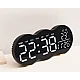 Ceas de masa sau perete digital LED 2808 cu lumina ambientala calda si functie de numaratoare inversa
