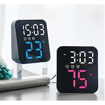 Ceas electronic de perete sau de masa GH8015 cu afisaj mare digital