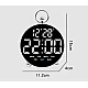 Ceas digital de masa si de perete GH8029 calendar temperatura alarma activare Vocala