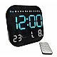 Ceas digital de perete 6650 calendar temperatura ora alarma cu telecomanda