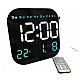 Ceas digital de perete 6650 calendar temperatura ora alarma cu telecomanda