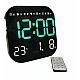 Ceas digital de perete 6650 calendar temperatura ora alarma cu telecomanda