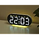 Ceas digital GH8035 cu lumina ambientala si alarma