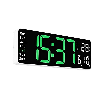 Ceas LED cu afisaj mare 5526 data temperatura telecomanda