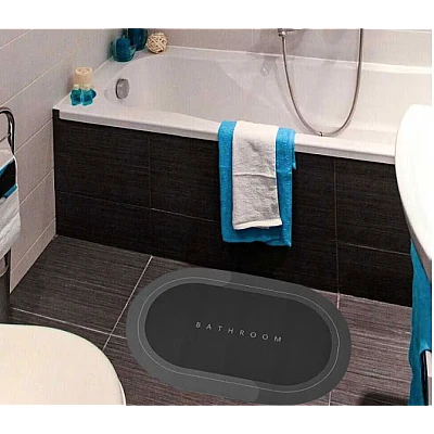 Covor de baie absorbant antiderapant 58 x 78cm material moale 2,5 grosime