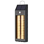 Lampa solara de perete de 18W model HW 668 2 neagra cu carlig