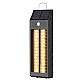 Lampa solara de perete de 18W model HW 668 2 neagra cu carlig