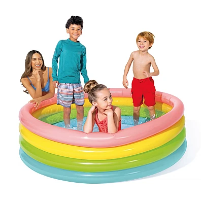 Piscina gonflabila multicolor 168 x 46 cm
