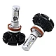 Set 2 becuri led auto X3 H4 putere 50W 6000 lumeni cu 2 faze OFF