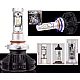Set 2 becuri led auto X3 H4 putere 50W 6000 lumeni cu 2 faze OFF