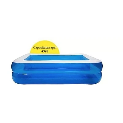 Piscina gonflabila pentru Adulti/Copii dimensiuni 200 x 150 x 50 cm Dreptunghiular