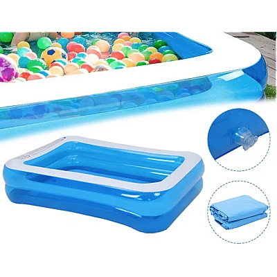 Piscina gonflabila pentru Adulti/Copii dimensiuni 200 x 150 x 50 cm Dreptunghiular