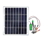 Panou solar portabil 25W cu USB si mufe pentru incarcare device uri CL 1826