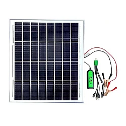 Panou solar portabil 25W cu USB si mufe pentru incarcare device uri CL 1826