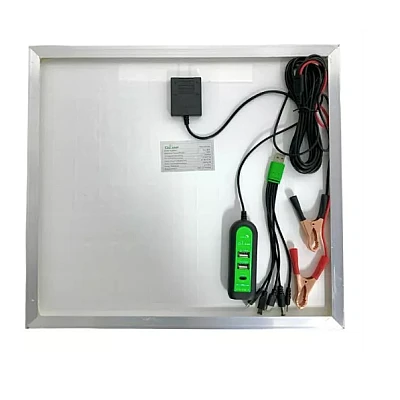 Panou solar portabil 25W cu USB si mufe pentru incarcare device uri CL 1826