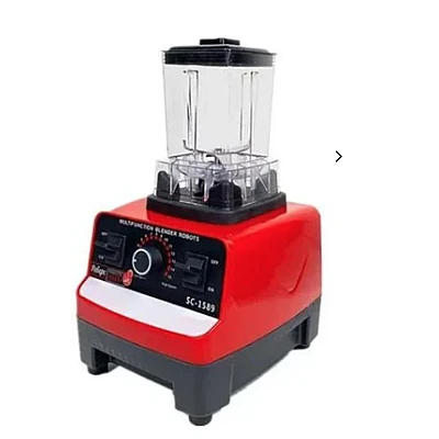 Blender Profesional de bucatarie 2 in 1 de 2.5L motor din cupru 15 viteze 4500W