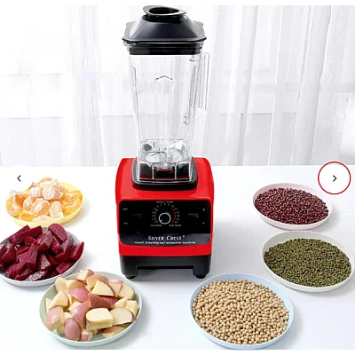 Blender Profesional de bucatarie 2 in 1 de 2.5L motor din cupru 15 viteze 4500W